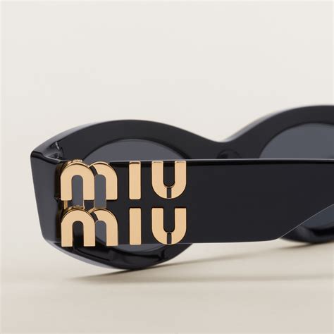 miu miu glimpse sonnenbrille|Slate Gray Lenses Miu Glimpse Sunglasses .